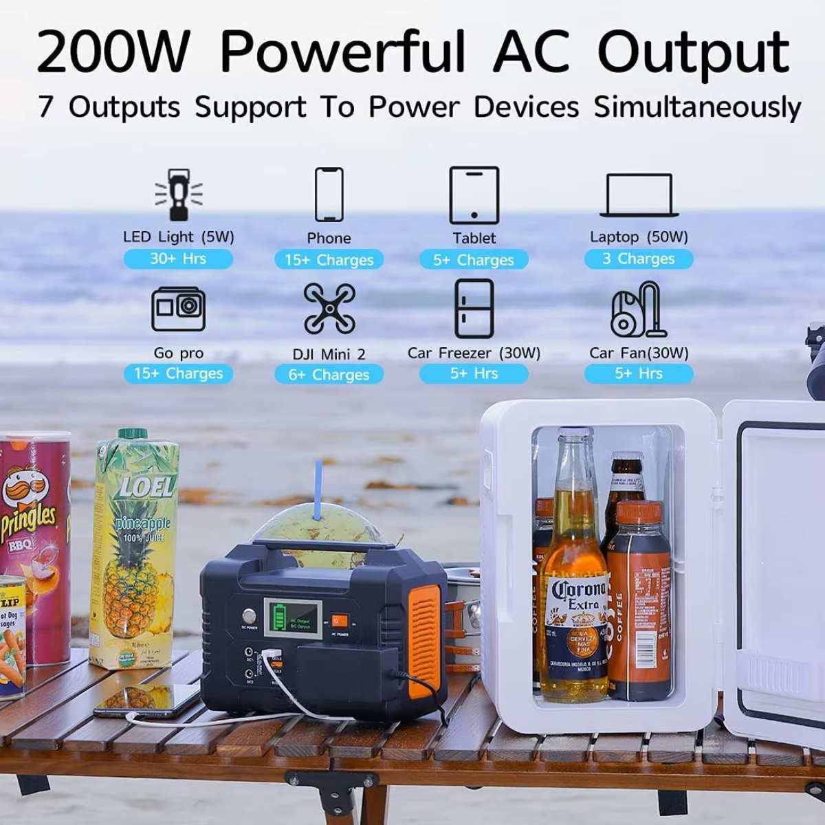 Portable Power Station 200W