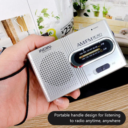 Portable Radio Dual Band AM FM Stereo