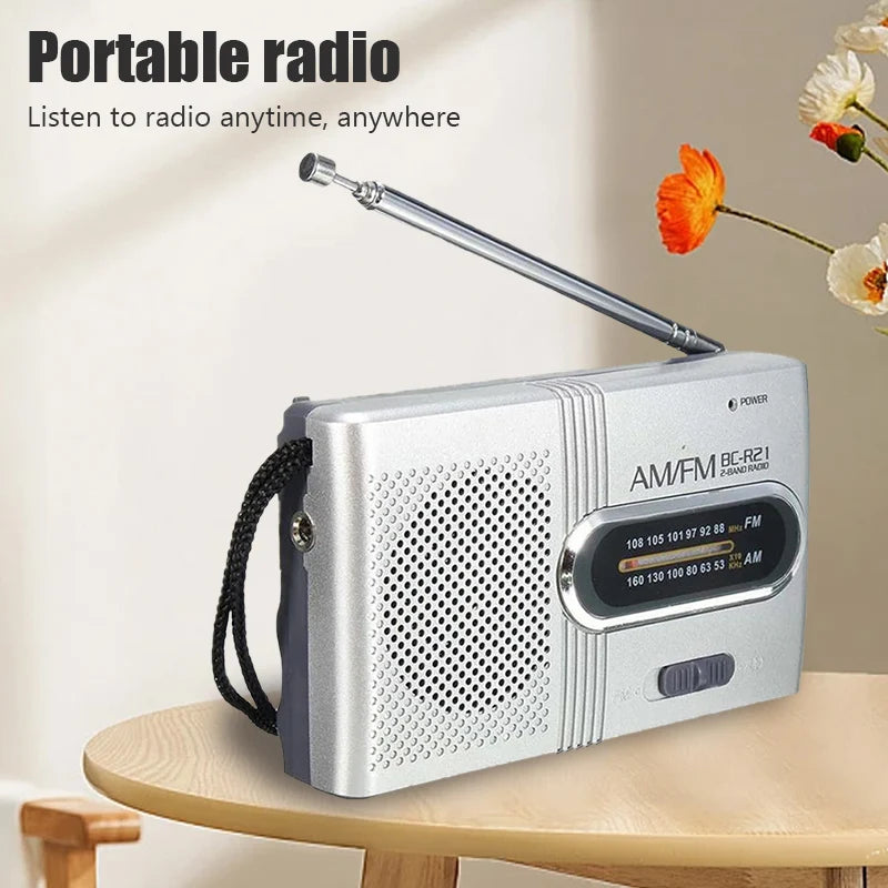 Portable Radio Dual Band AM FM Stereo