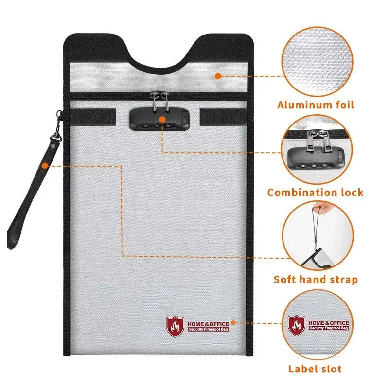 Faraday Document Bag with Lock